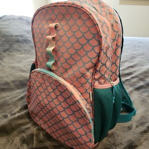 Mermaid Backpack Pink & Green